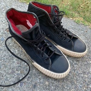 PF FLYERS black quilted high top from BKc